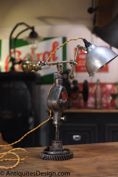 lampe steampunk de steamlum marc boyer